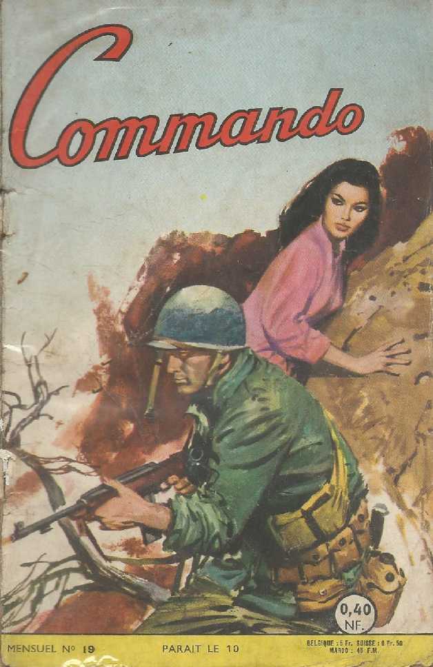 Scan de la Couverture Commando n 19